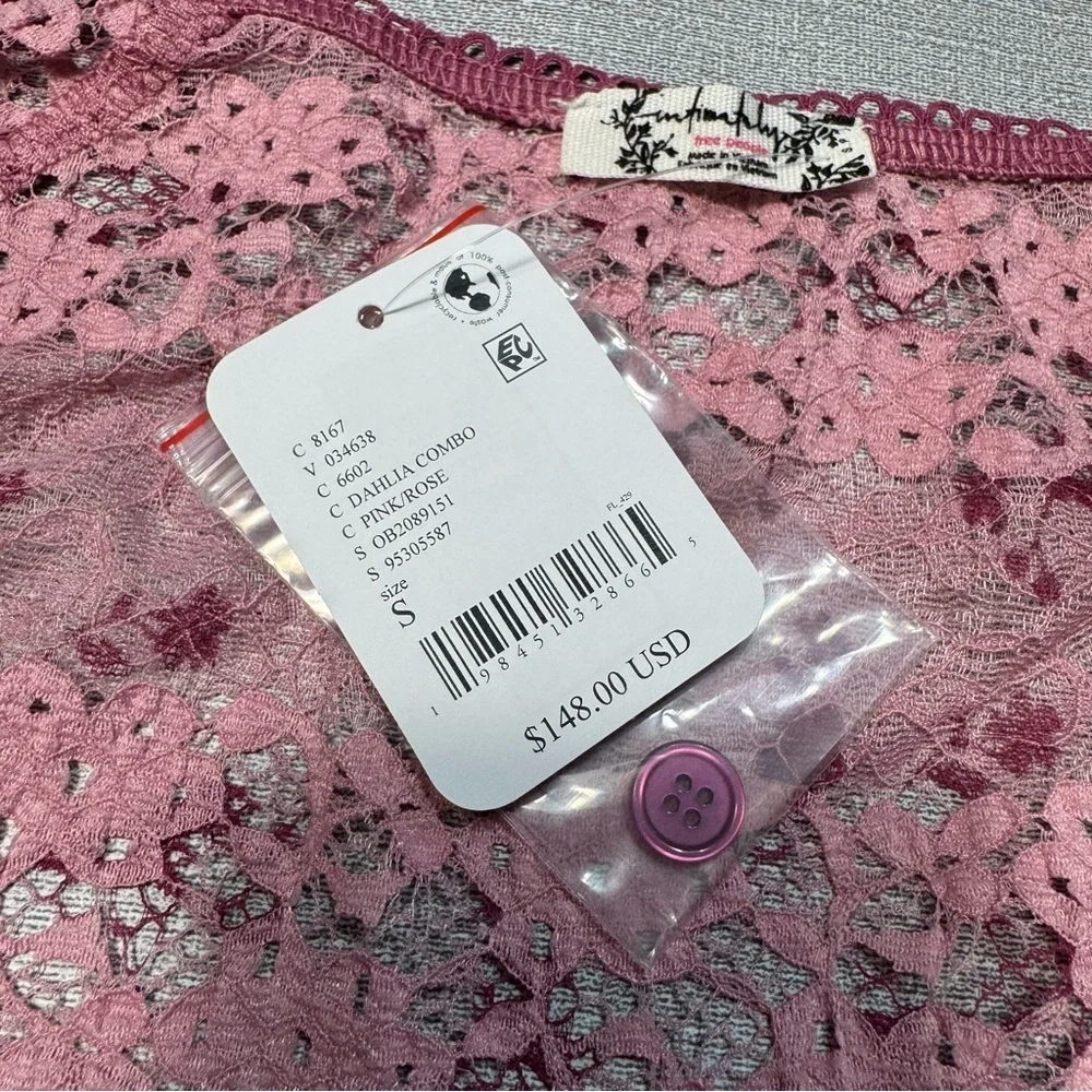 NWT New Free People Winter Wonderland Dahlia Combo Top Only Size S